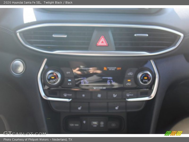 Twilight Black / Black 2020 Hyundai Santa Fe SEL