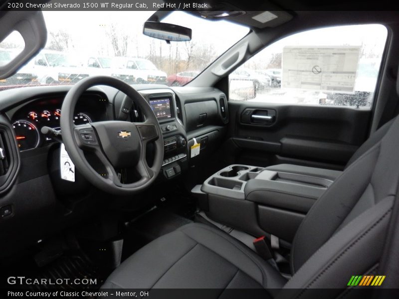  2020 Silverado 1500 WT Regular Cab Jet Black Interior