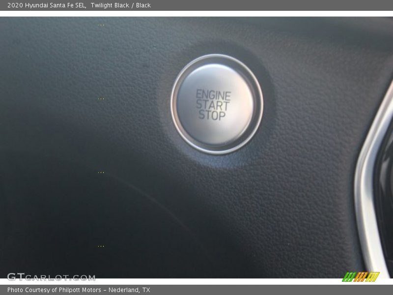 Twilight Black / Black 2020 Hyundai Santa Fe SEL