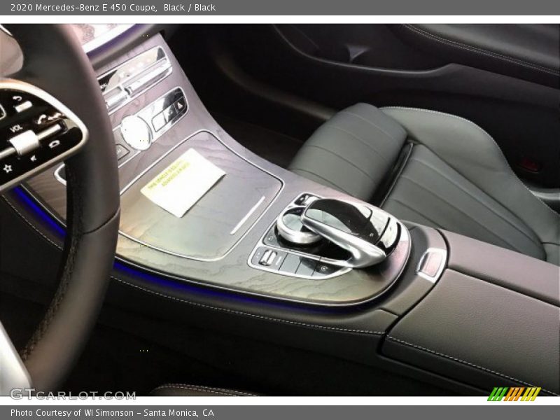 Controls of 2020 E 450 Coupe