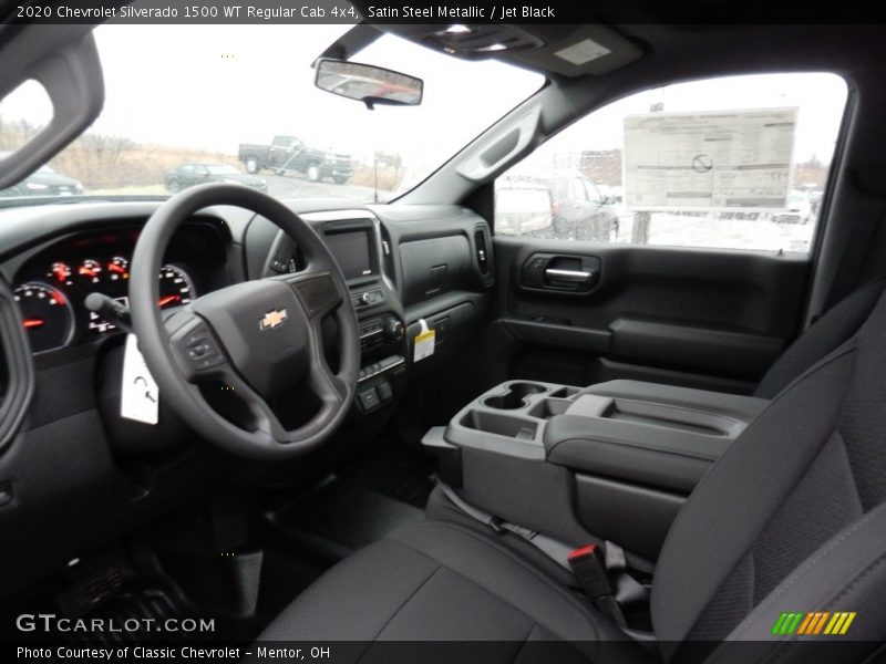  2020 Silverado 1500 WT Regular Cab 4x4 Jet Black Interior