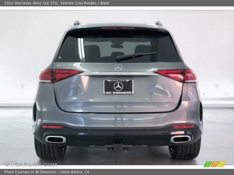 Selenite Grey Metallic / Black 2020 Mercedes-Benz GLE 350