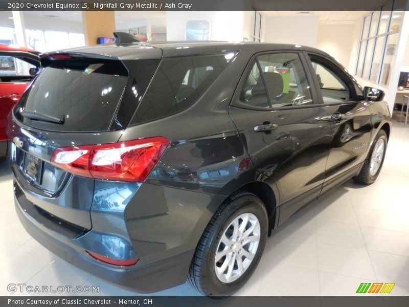 Nightfall Gray Metallic / Ash Gray 2020 Chevrolet Equinox LS