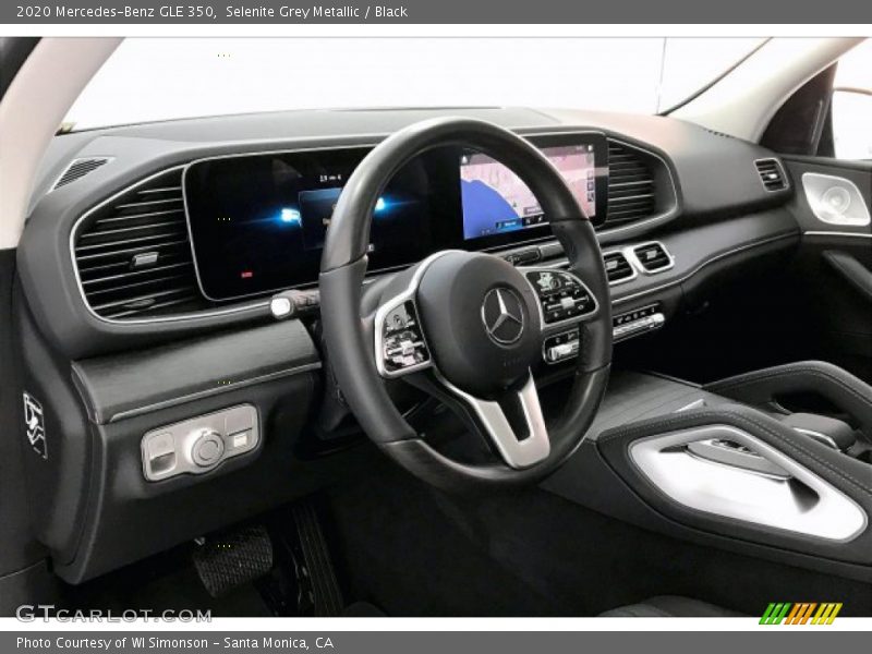 Selenite Grey Metallic / Black 2020 Mercedes-Benz GLE 350