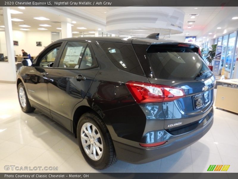 Nightfall Gray Metallic / Ash Gray 2020 Chevrolet Equinox LS
