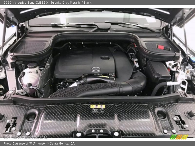 Selenite Grey Metallic / Black 2020 Mercedes-Benz GLE 350