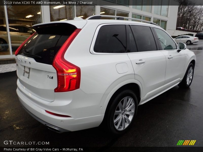 Ice White / Charcoal 2019 Volvo XC90 T6 AWD Momentum