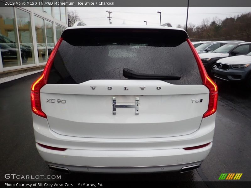 Ice White / Charcoal 2019 Volvo XC90 T6 AWD Momentum