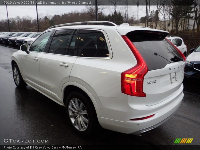 Ice White / Charcoal 2019 Volvo XC90 T6 AWD Momentum