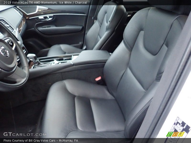 Ice White / Charcoal 2019 Volvo XC90 T6 AWD Momentum