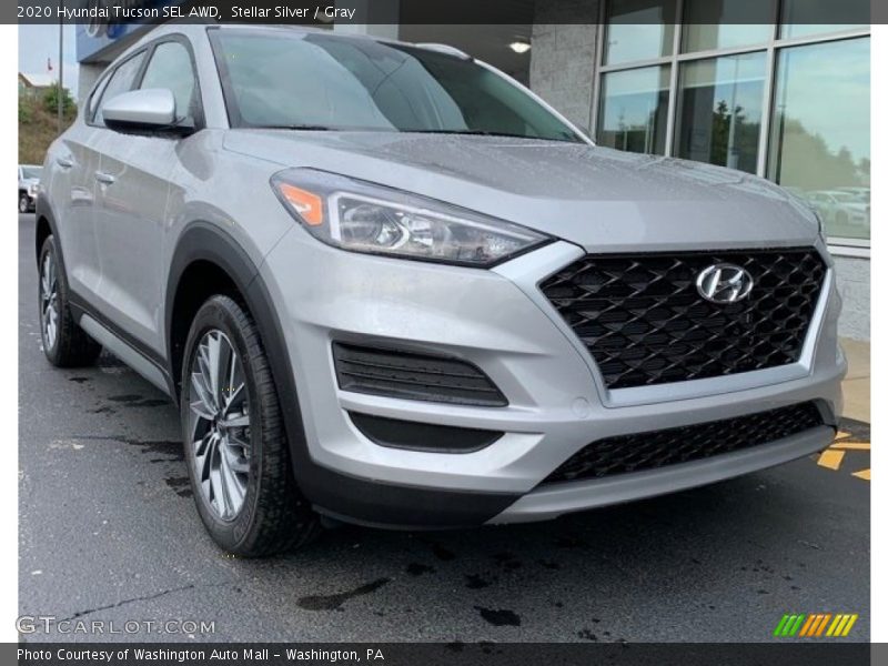 Stellar Silver / Gray 2020 Hyundai Tucson SEL AWD