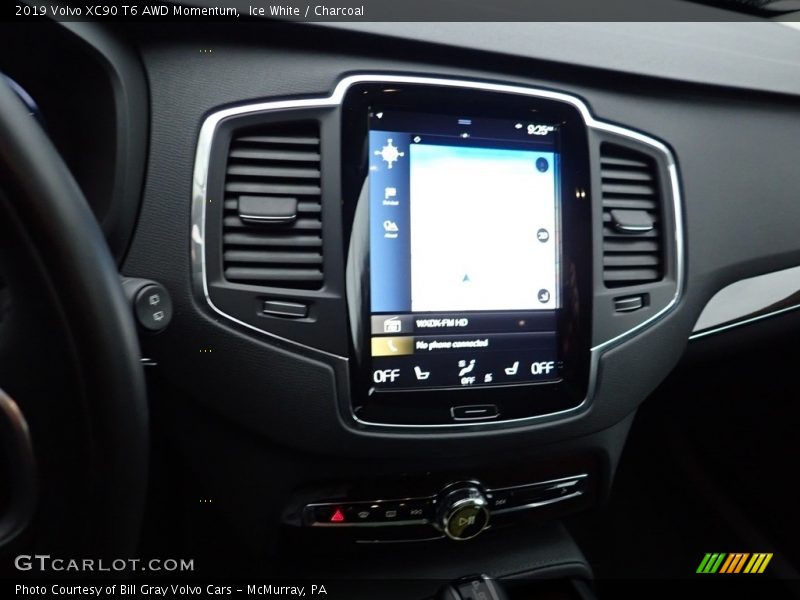Ice White / Charcoal 2019 Volvo XC90 T6 AWD Momentum