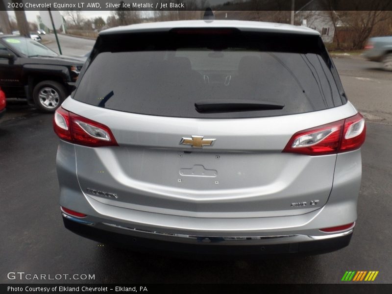 Silver Ice Metallic / Jet Black 2020 Chevrolet Equinox LT AWD