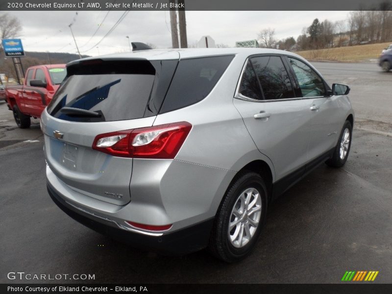 Silver Ice Metallic / Jet Black 2020 Chevrolet Equinox LT AWD