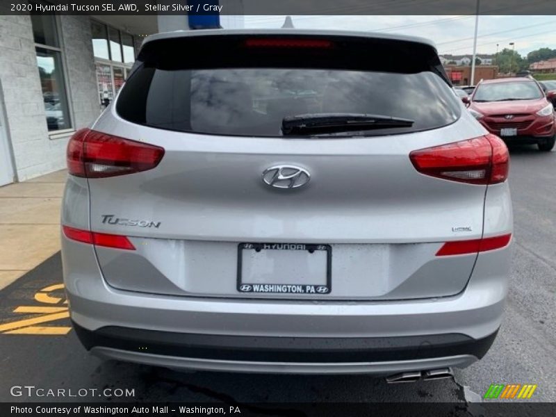 Stellar Silver / Gray 2020 Hyundai Tucson SEL AWD