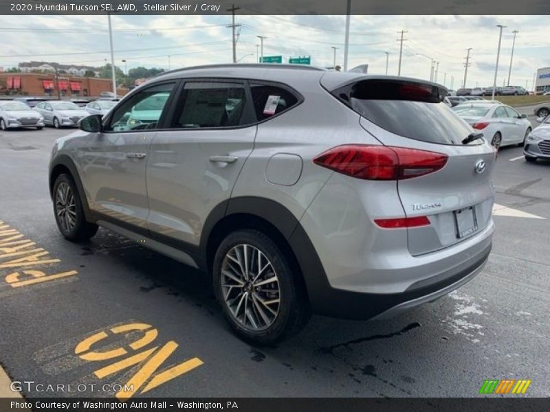 Stellar Silver / Gray 2020 Hyundai Tucson SEL AWD