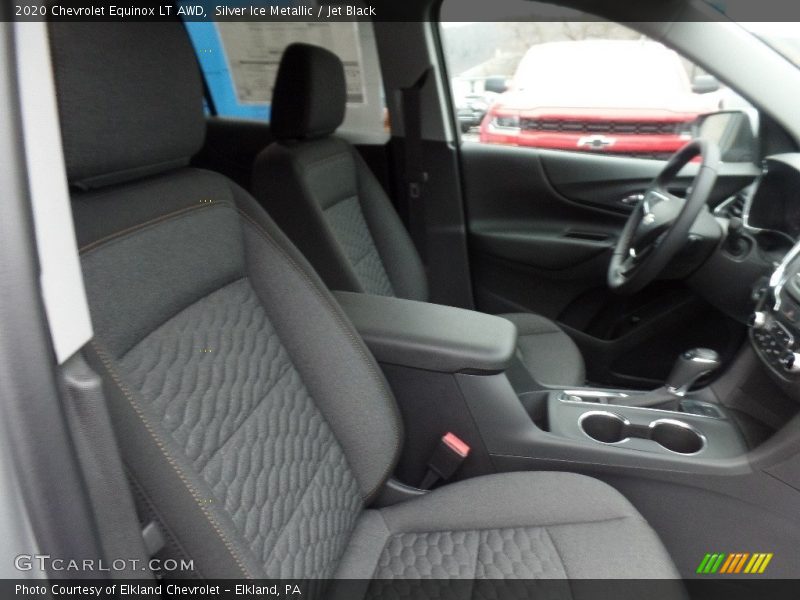 Silver Ice Metallic / Jet Black 2020 Chevrolet Equinox LT AWD