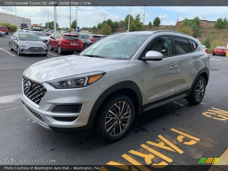 Stellar Silver / Gray 2020 Hyundai Tucson SEL AWD