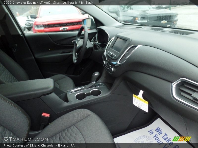 Silver Ice Metallic / Jet Black 2020 Chevrolet Equinox LT AWD