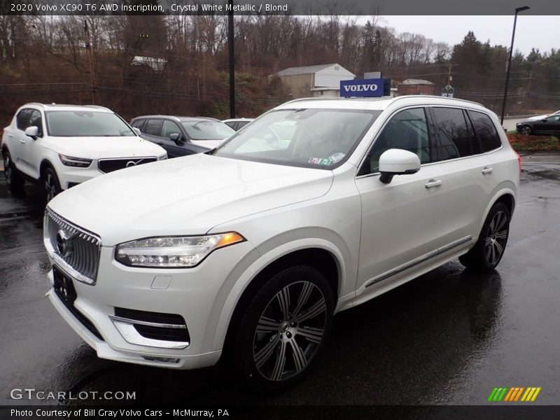  2020 XC90 T6 AWD Inscription Crystal White Metallic