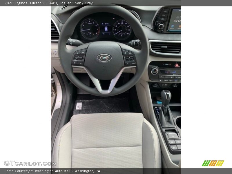 Stellar Silver / Gray 2020 Hyundai Tucson SEL AWD