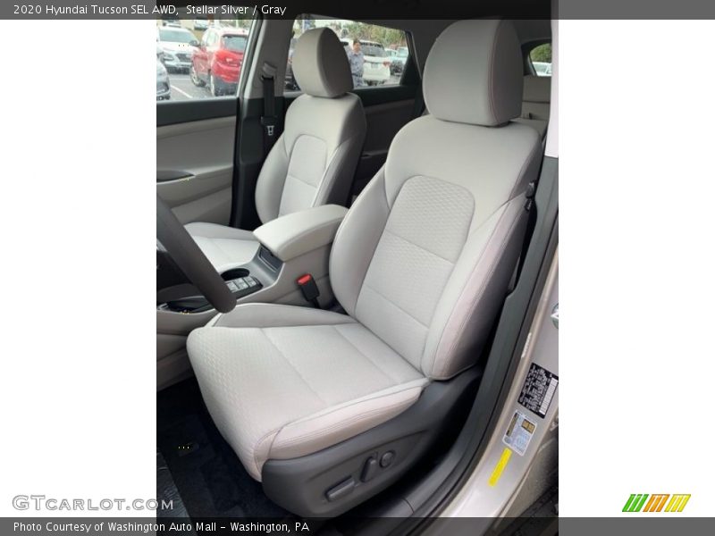 Stellar Silver / Gray 2020 Hyundai Tucson SEL AWD