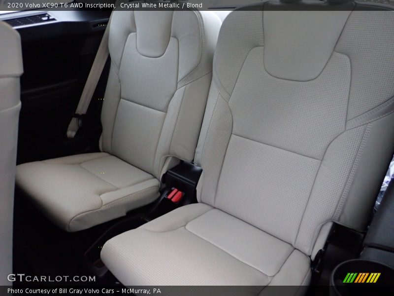 Rear Seat of 2020 XC90 T6 AWD Inscription