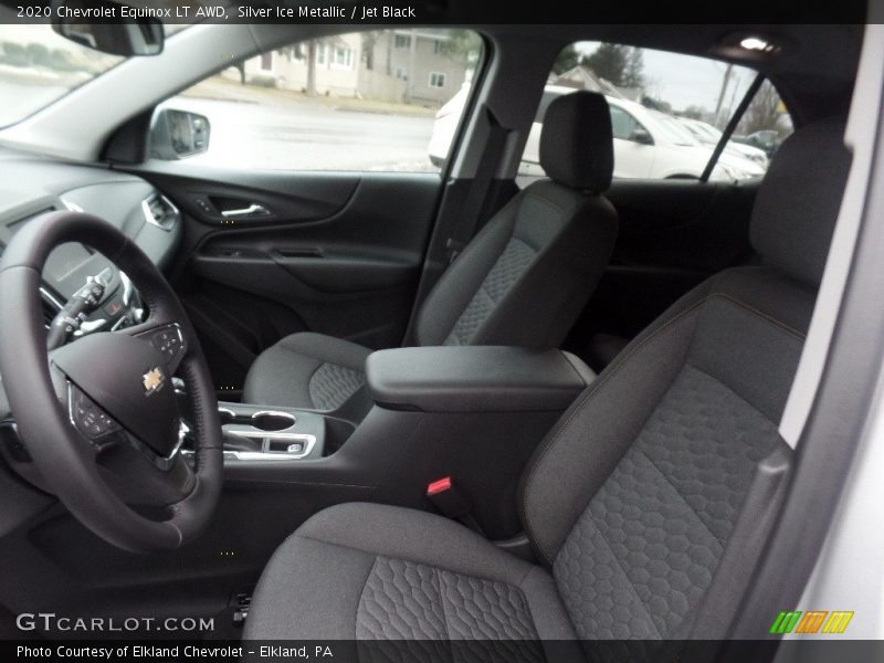 Silver Ice Metallic / Jet Black 2020 Chevrolet Equinox LT AWD