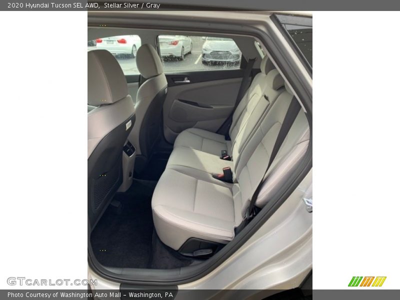 Stellar Silver / Gray 2020 Hyundai Tucson SEL AWD