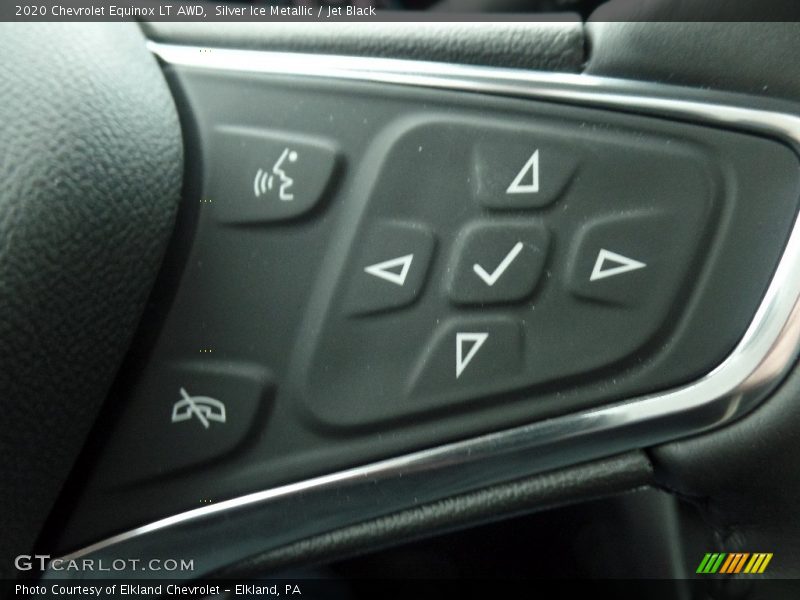 Silver Ice Metallic / Jet Black 2020 Chevrolet Equinox LT AWD