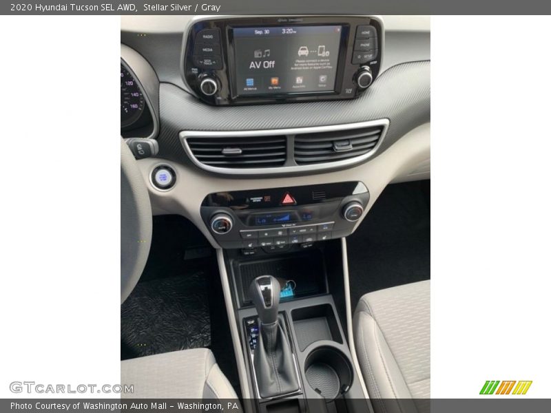 Stellar Silver / Gray 2020 Hyundai Tucson SEL AWD