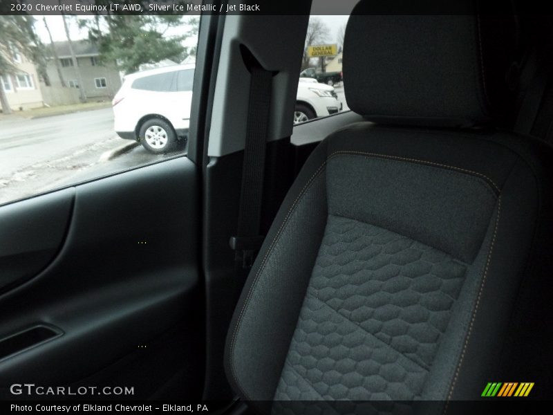 Silver Ice Metallic / Jet Black 2020 Chevrolet Equinox LT AWD