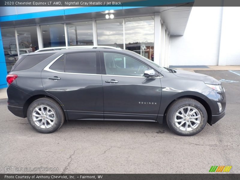 Nightfall Gray Metallic / Jet Black 2020 Chevrolet Equinox LT AWD