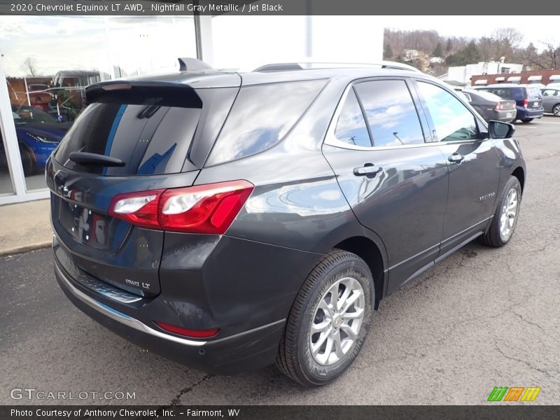 Nightfall Gray Metallic / Jet Black 2020 Chevrolet Equinox LT AWD