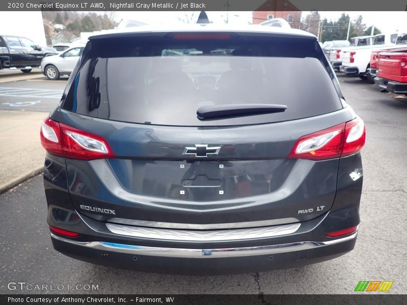 Nightfall Gray Metallic / Jet Black 2020 Chevrolet Equinox LT AWD