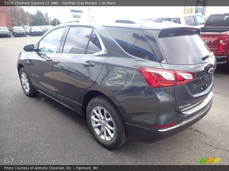 Nightfall Gray Metallic / Jet Black 2020 Chevrolet Equinox LT AWD