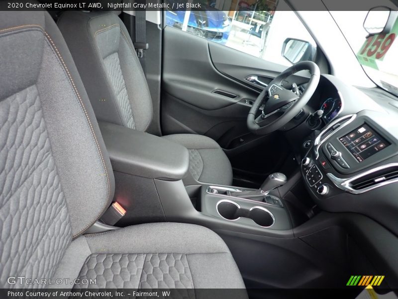 Nightfall Gray Metallic / Jet Black 2020 Chevrolet Equinox LT AWD