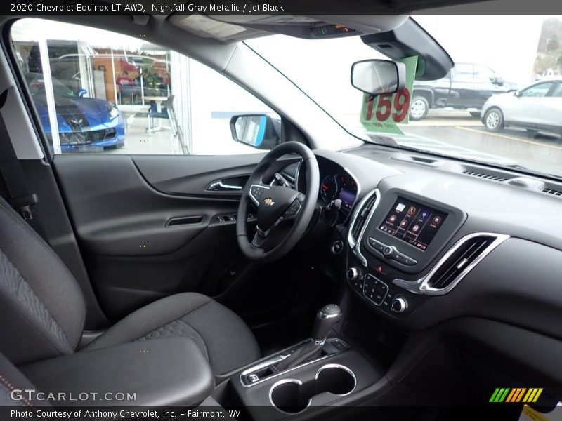 Nightfall Gray Metallic / Jet Black 2020 Chevrolet Equinox LT AWD