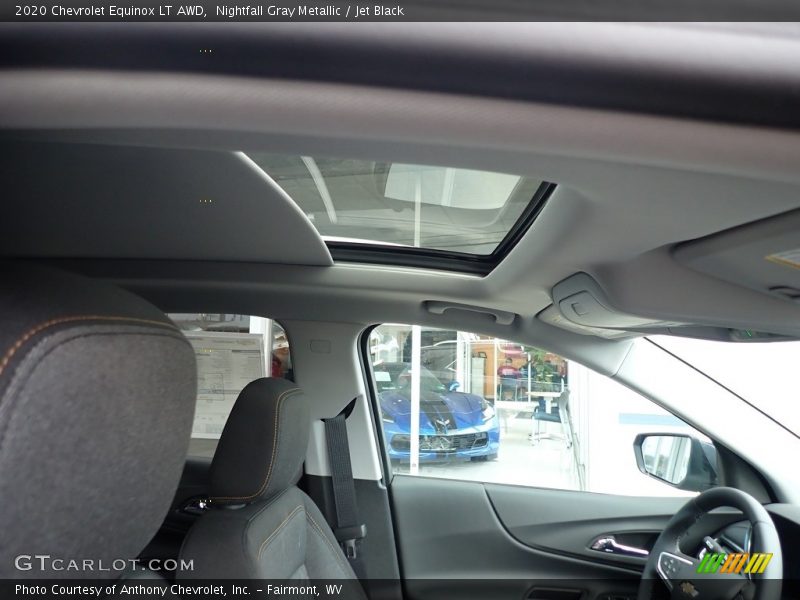 Nightfall Gray Metallic / Jet Black 2020 Chevrolet Equinox LT AWD