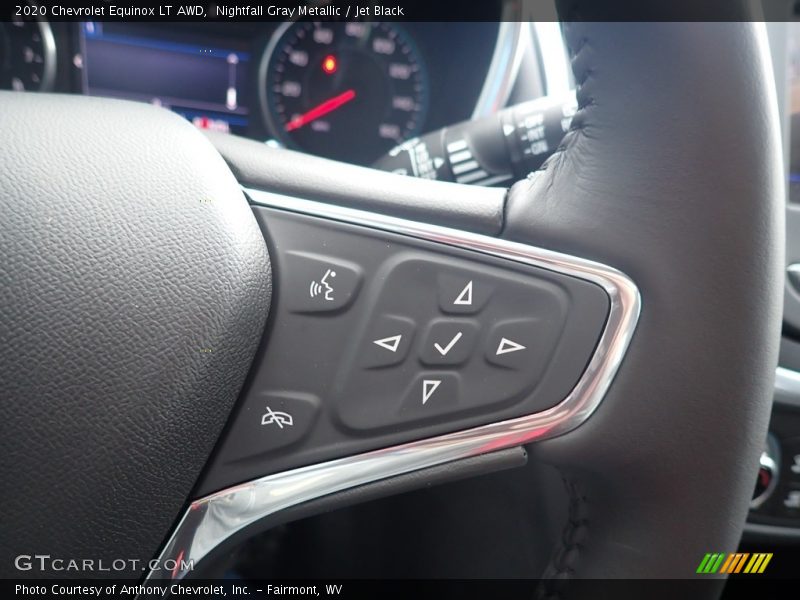 Nightfall Gray Metallic / Jet Black 2020 Chevrolet Equinox LT AWD