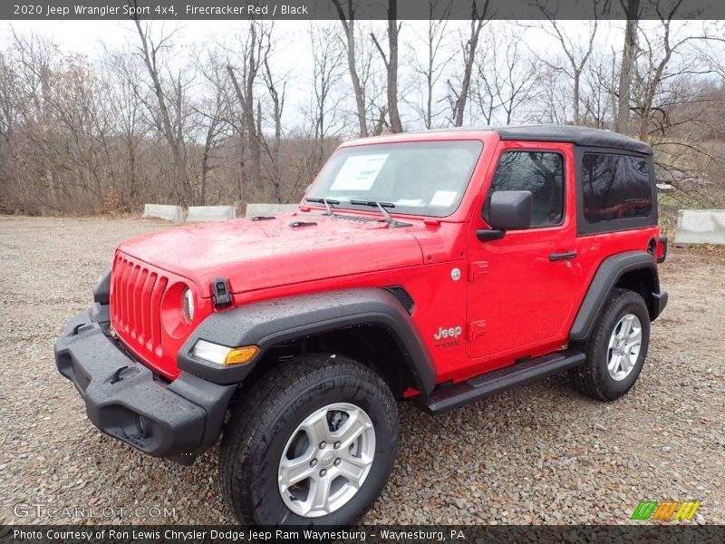 Front 3/4 View of 2020 Wrangler Sport 4x4