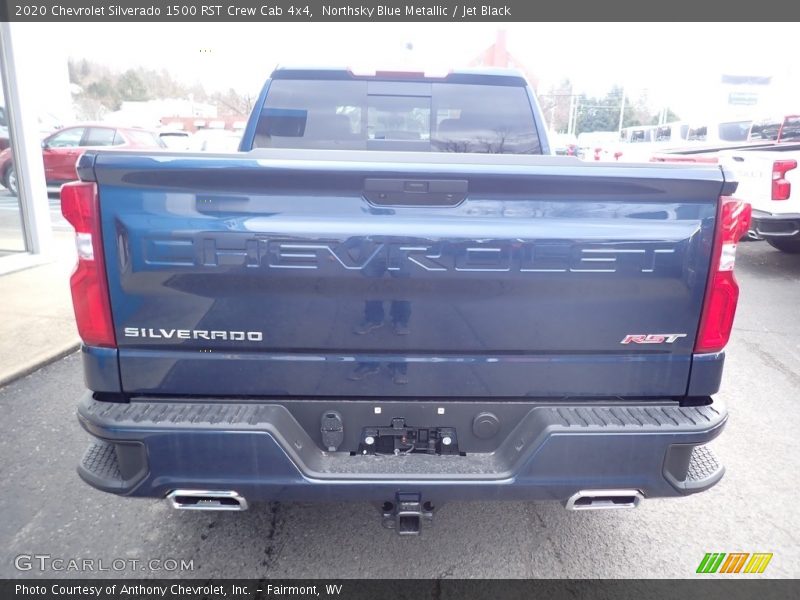 Northsky Blue Metallic / Jet Black 2020 Chevrolet Silverado 1500 RST Crew Cab 4x4