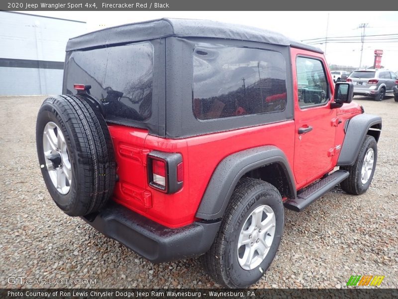 Firecracker Red / Black 2020 Jeep Wrangler Sport 4x4
