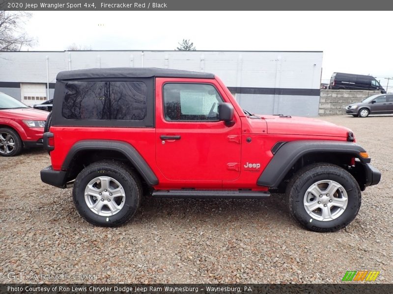 Firecracker Red / Black 2020 Jeep Wrangler Sport 4x4