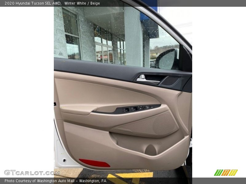 Door Panel of 2020 Tucson SEL AWD