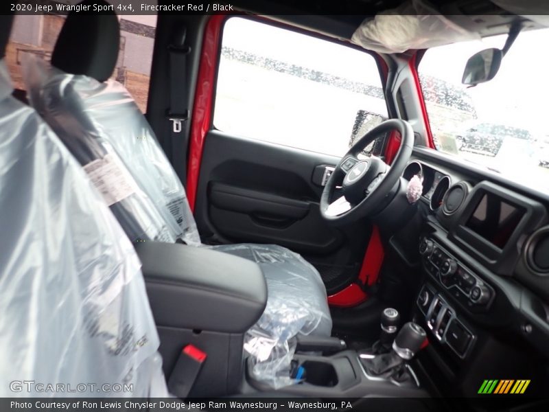 Firecracker Red / Black 2020 Jeep Wrangler Sport 4x4