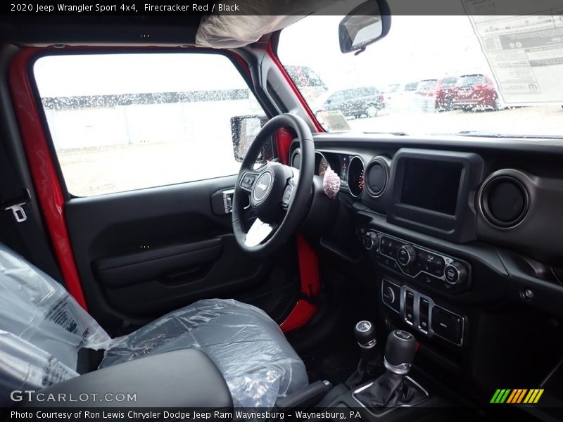 Firecracker Red / Black 2020 Jeep Wrangler Sport 4x4
