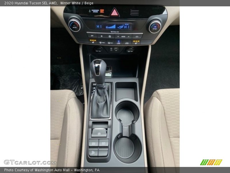  2020 Tucson SEL AWD 6 Speed Automatic Shifter