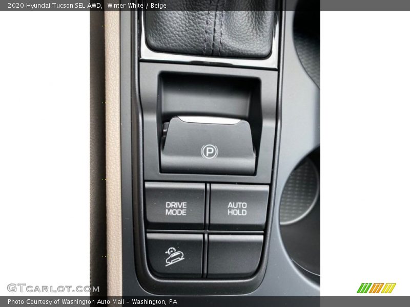 Winter White / Beige 2020 Hyundai Tucson SEL AWD