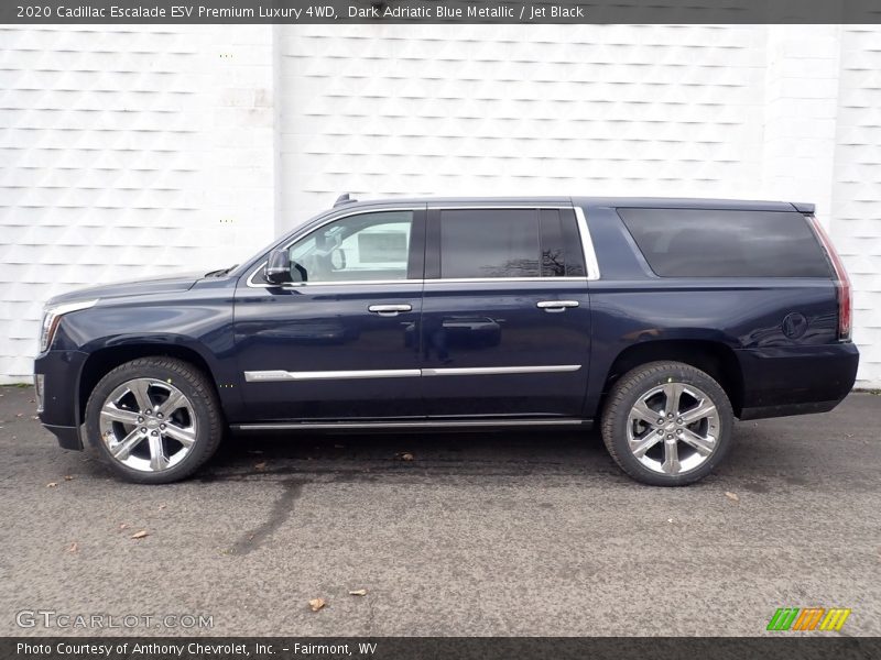  2020 Escalade ESV Premium Luxury 4WD Dark Adriatic Blue Metallic